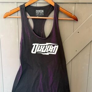 DIXXON Women's Black Racerback Tank